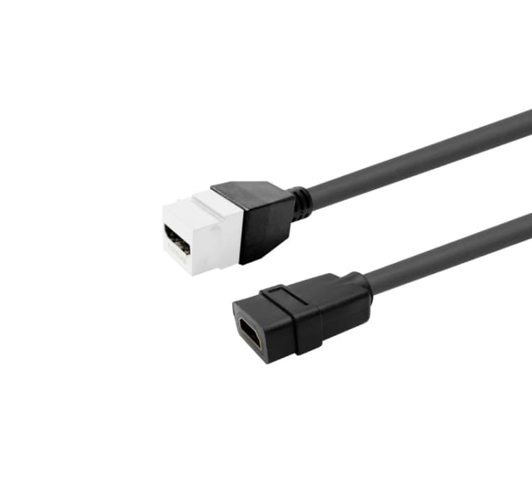 Image of VivoLink Keysone Whie HDMI Femle o