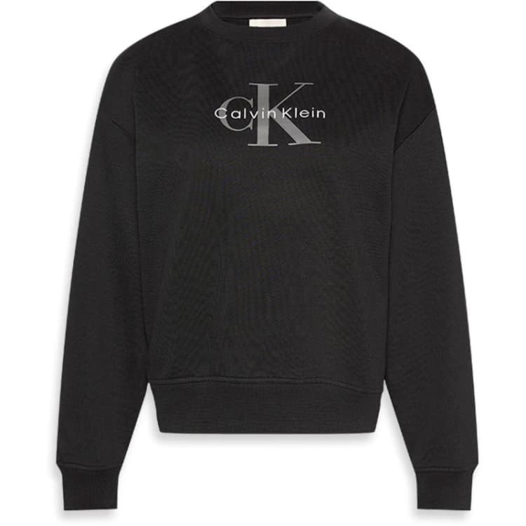 Image of Calvin Klein Jeans Logo Sweatshirt CK Black female 18 (2XL)
