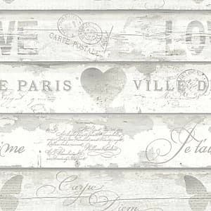 Image of Arthouse Shabby Chic Wood Wallpaper 10.05m x 53cm