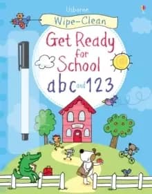 Image of Wipe-clean Get Ready for School abc and 123