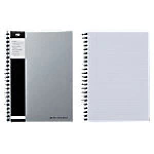 Image of Pukka Pad Notebook A5 Ruled Silver 160 Sheets