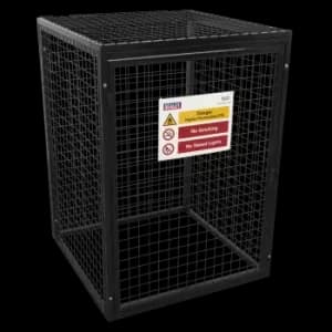 Image of Sealey Safety Cage - 4 x 47kg Gas Cylinders