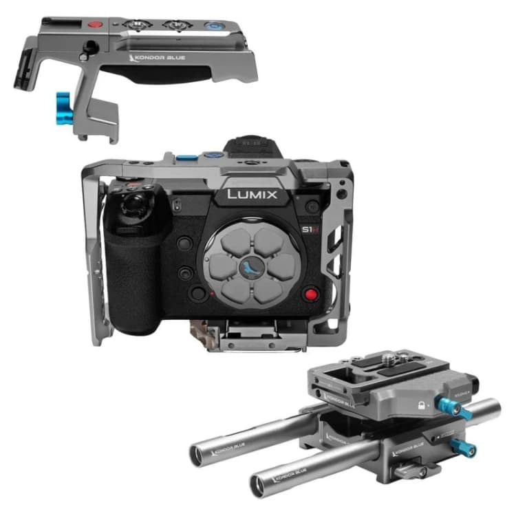 Image of Kondor Blue Panasonic S1H Cinema Base Rig MKII Space Grey