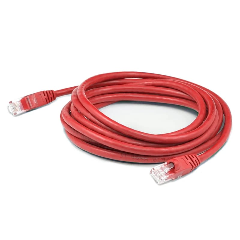 Image of AddOn Networks ADD-2FCAT6A-RD networking cable Red 0.6 m Cat6a U/UTP (