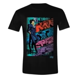 Image of Cowboy Bebop T-Shirt Spike Posing Size L