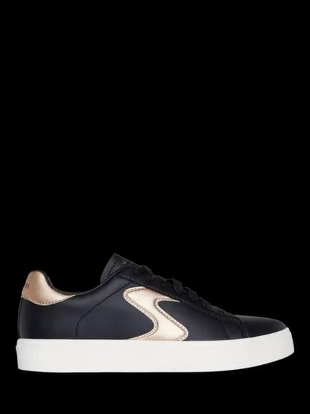 Image of Skechers Womens Eden LX - Beaming Glory Trainers UK Size 4 (EU 37) Black Rose Gold SKE2344-BKRG-4