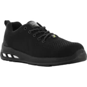 Image of Safety Jogger Fitz S1P Safety Trainers Black UK Size 12