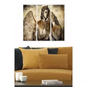 Image of MDF2806204 Multicolor Decorative MDF Painting (3 Pieces)