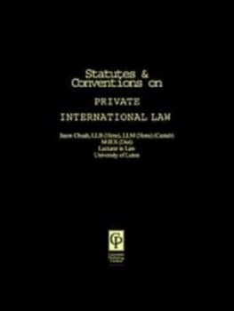 Image of Statutes and Conventions on Private International Law by Jason Chuah Paperback
