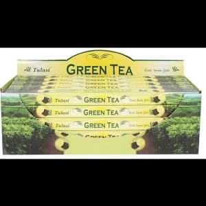 Image of Pack of 25 Tulasi Green Tea Incense Sticks