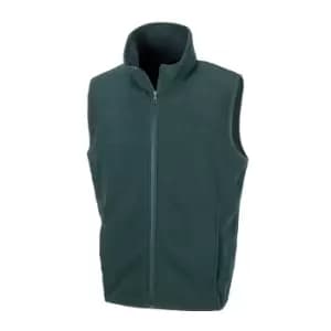 Image of Result Core Mens Micro Fleece Gilet (2XL) (Forest)