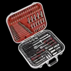 Image of Premier Socket Set 216pc 1/4", 3/8" & 1/2"Sq Drive WallDrive - AK7982