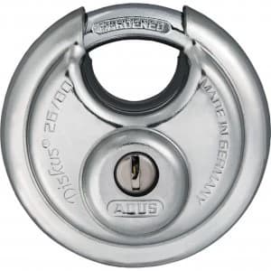 Image of Abus 26 Series Diskus Stainless Steel Bodied Padlock 80mm Standard