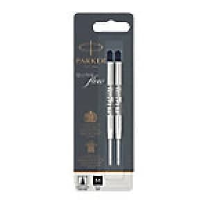 Image of Parker Ballpoint Pen Refill 1950372 Black Pack 2