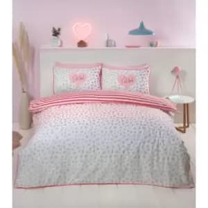 Image of Dalmatian Blush Duvet Set - Single