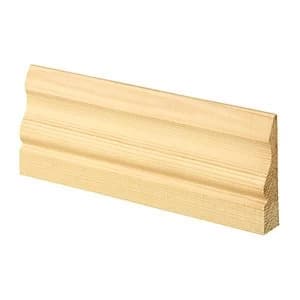 Image of Wickes Ogee Pine Architrave 15 x 57 x 2100mm Pack 5