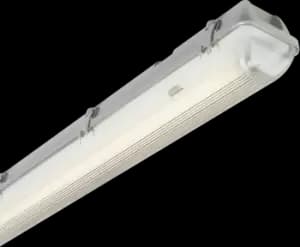 Image of 4ft Single HF Non-Corrosive Fluorescent Fitting with Emergency 230V IP65 1x36W