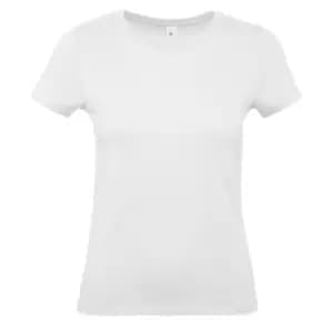 Image of B&C Womens/Ladies #E150 Tee (S) (White)