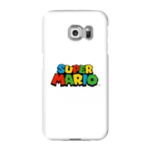 Image of Nintendo Super Mario Colour Logo Phone Case - Samsung S6 Edge - Snap Case - Gloss