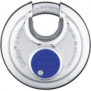 Image of Abus 24 Series Diskus All Stainless Steel Padlock 70mm Standard