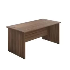 Image of 1200 X 800 Panel Rectangular Desk Dark Walnut