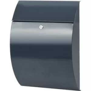 Image of Burg Waechter 38690 RIVIERA 835 ANT Letterbox Steel plate Anthracite Key