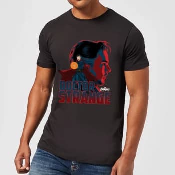 Image of Avengers Doctor Strange Mens T-Shirt - Black - 3XL - Black