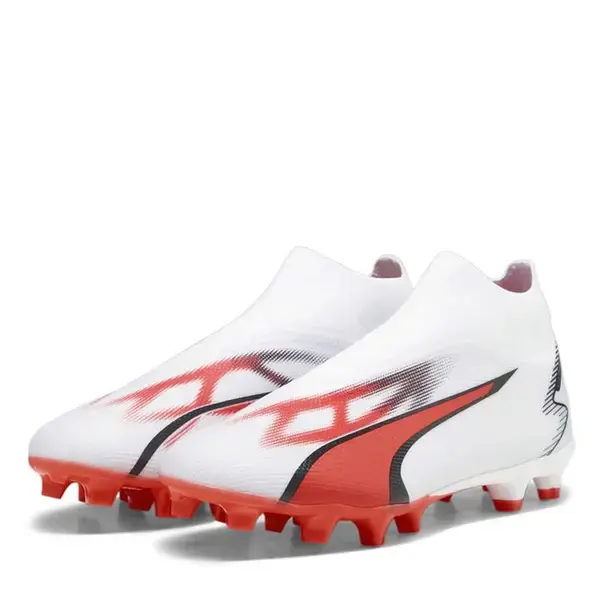 Image of Puma Ultra Match Laceless Firm Ground Football Boots 8 (42) Blue 20324618280