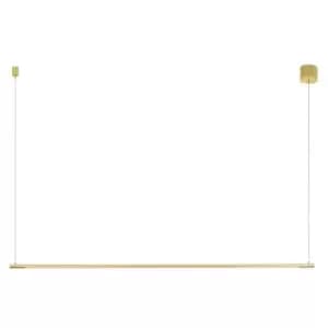Image of Merano - Albuquerque Bar Pendant Ceiling Light Brass Gold Aluminium LED 20W 1400Lm 3000K