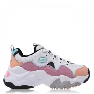 Image of Skechers Delite 3 Zen Runners Child Girls - White/ Multi