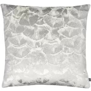Image of Ashley Wilde Jaden Polyester Filled Cushion Polyester Cotton Pearl/Silver