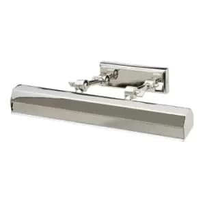 Image of 2Adjustable Joints Directional Picture Light Highly Polished Nickel LED E14 40W