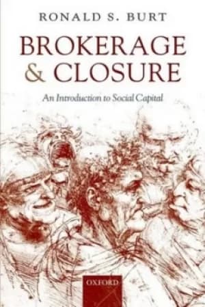 Image of Brokerage and closure by Ronald S Burt