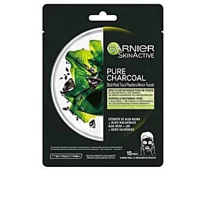 Image of PURE CHARCOAL Black mask tissu detox effect