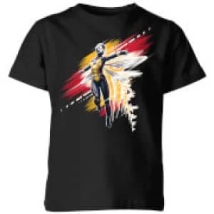 Image of Ant-Man And The Wasp Brushed Kids T-Shirt - Black - 3-4 Years