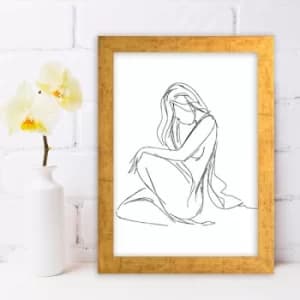 Image of AC492426223 Multicolor Decorative Framed MDF Painting