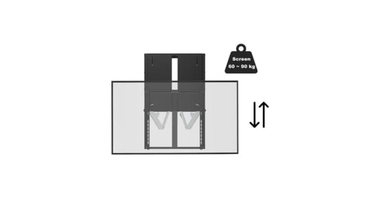 Image of Vivolink VLMW-FLEXI-L monitor mount / stand