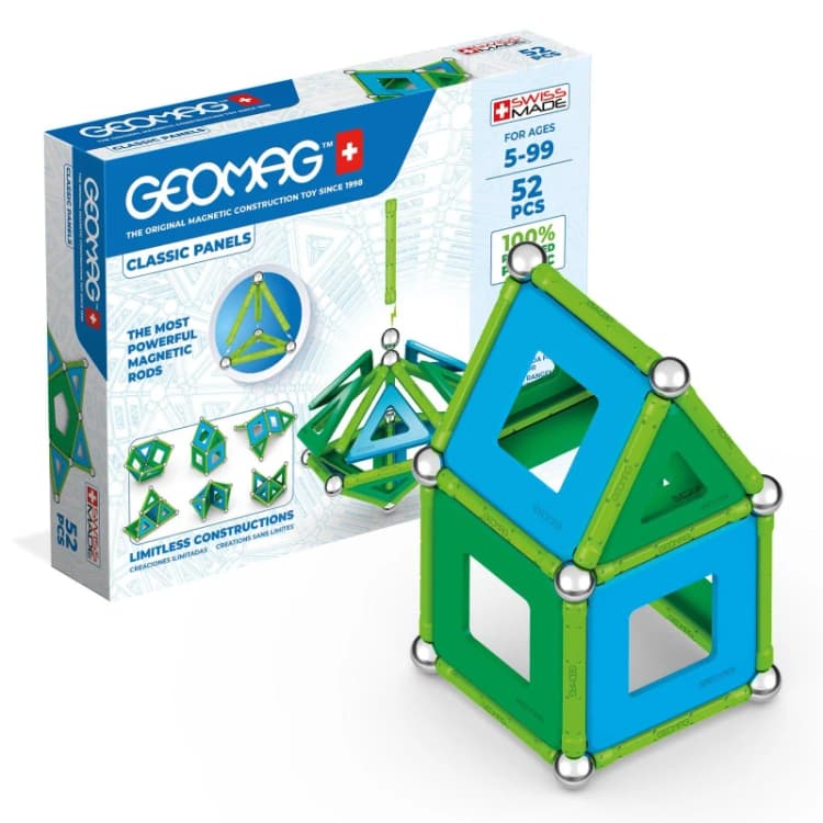Image of Geomag Classic Panels - 52 pcs - 100% Recycled Plastic