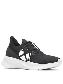 Image of Hush Puppies Hush Puppie Spark Lace Up Trainer, Black, Size 11, Men