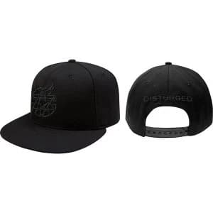 Image of Disturbed - Icon & Logo Unisex Snapback Cap - Black