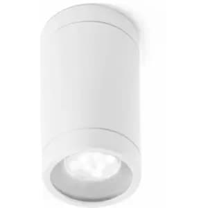 Image of Olot white garden ceiling light 1 bulb
