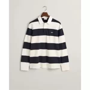 Image of Gant Reg Shield Barstripe Heavy Rugger E - Cream