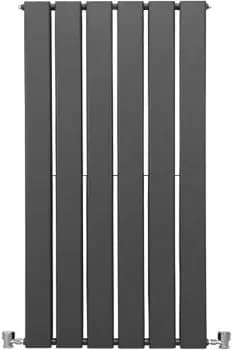 Image of Designer Flat Panel Radiators Anthracite Grey 1800mm x 420mm