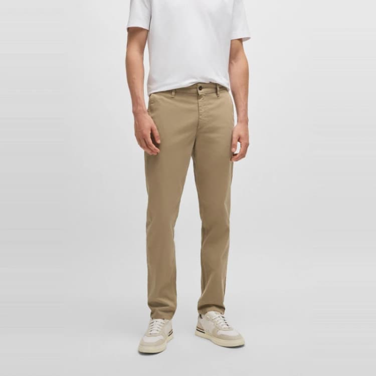 Image of Boss Boss Chino Tapered 10242156 01 - Blue Blue 29 R