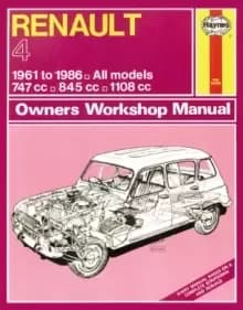 Image of Renault 4 (61 - 86) Haynes Repair Manual