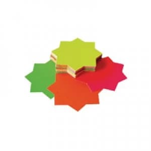 Image of Bright Ideas Assorted Ticket Board Stars Pack of 50 BI1040