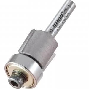 Image of Trend Bearing Guided Trimmer Router Cutter for Veneer 19mm 14mm 1/4"
