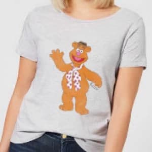 Image of Disney Muppets Fozzie Bear Classic Womens T-Shirt - Grey - 5XL