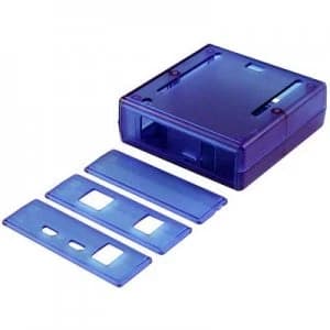 Image of Hammond Electronics 1593HAMARTBU MC enclosure Compatible with: Arduino Blue