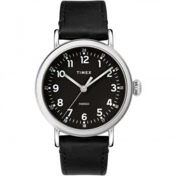 Image of Timex Blue And Black 'Standard' Watch - TW2T20200 - multicoloured